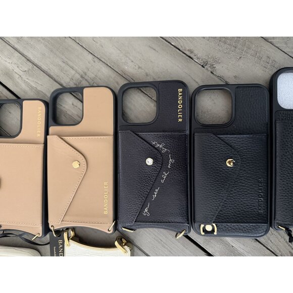 Lot of 10 Bandolier 13 Pro Max and 15 Pro Max Phone Cases and Accessories - Picture 4 of 10